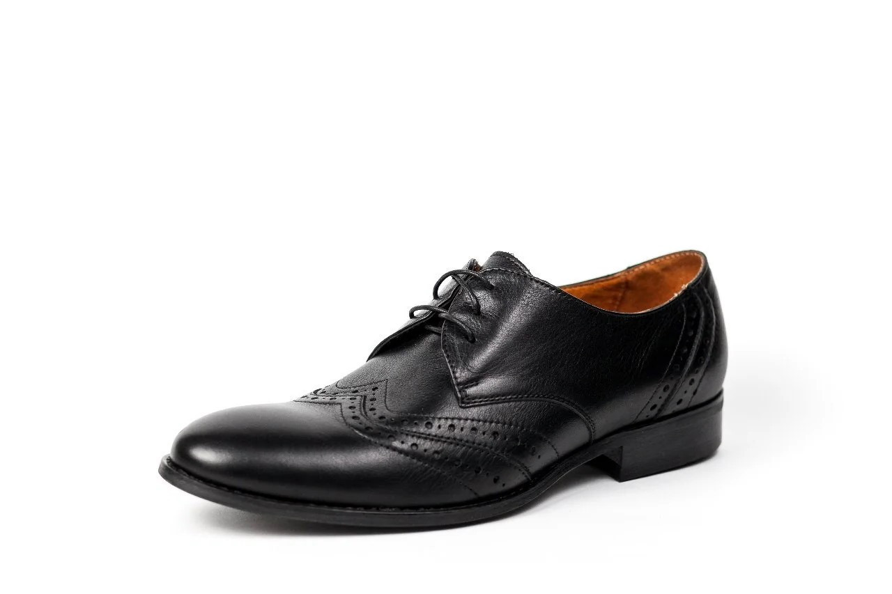 Туфлі броги чорні 40 - 44 розмір