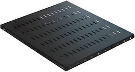 Полиця MIRSAN 19", 1U, для шафи глибиною 1000 мм, чорна Baumar - Завжди Вчасно