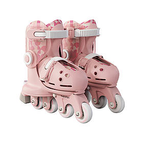 YVolution Роликові ковзани Twista, розмір 24-28, рожевий Baumar - Завжди Вчасно