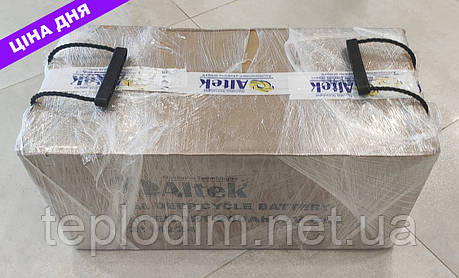 Гелевий акумулятор ALTEK ABT 200 GEL 2В/200 Аh (для ДБЖ, інвертора), фото 1