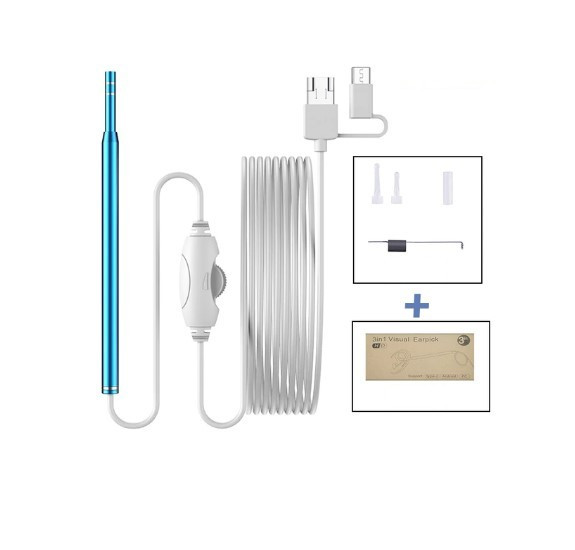 Медичний ендоскоп HD 3 в 1. Бороскоп для Android / PC. inscam / AN98, фото 1