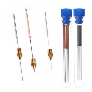 Набір голок спиць для чищення сопла 0.2-1.0 мм екструдера 3D ручок, гнучкі