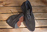 Чоловічі зимові черевики IKOS на байці чорні, фото 5