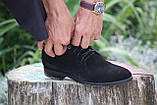 Чоловічі зимові черевики IKOS на байці чорні, фото 7