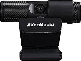 AVerMedia Веб-камера Live Streamer CAM 313 1080p30, fixed focus, black  Baumar - Завжди Вчасно