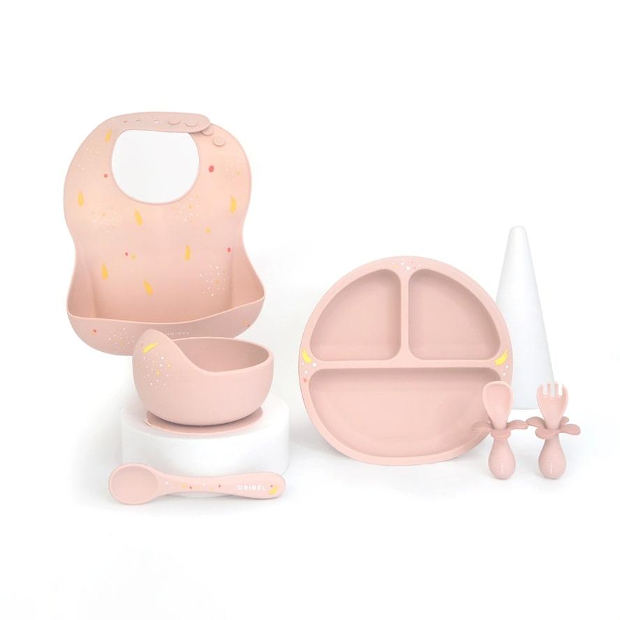 Oribel Набор посуды Cocoon тарелка, ложка, вилка розовый Baumar - Всегда Вовремя - фото 8 - id-p1729667125
