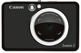 Canon Портативна камера-принтер ZOEMINI S ZV123 Mate Black + 30 листів Zink PhotoPaper