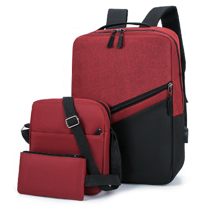 Набір рюкзак чоловічий + сумка + клач, фото 1