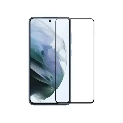 Захисне скло 5D Premium для Samsung S21 FE Black, фото 1