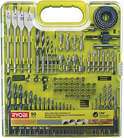 Набір біт і свердел Ryobi RAKDD90 90шт кейс Baumar - Завжди Вчасно