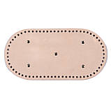 Дно для сумки з ніжками (30*15 см), колір Коньячний, фото 2