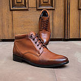 Світло коричневі черевики 41 та 45 розмір, фото 2