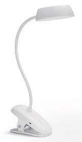 Philips Лампа настільна LED Reading Desk lamp Donutclip, білий  Baumar - Завжди Вчасно