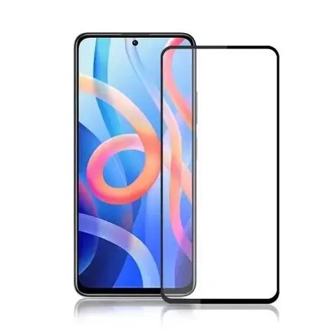 Захисне скло 6D для Xiaomi Redmi Note 11 Pro / Note 12 Pro 4G / Poco X4 PRO 5G Black, фото 1