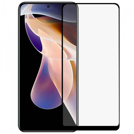 Захисне скло 5D Premium для Xiaomi Redmi Note 11 Pro / Note 12 Pro 4G / Poco X4 PRO 5G Black, фото 1
