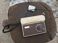 Штатный телефон телефон барабанчик телефон дисковый TESLA идеал ретро в коллекцию СССР