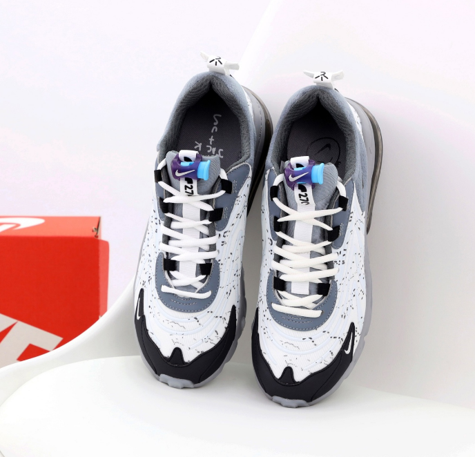 Мужские кроссовки Nike Air Max 270 React Travis Scott Найк Реакт Трэвис ...