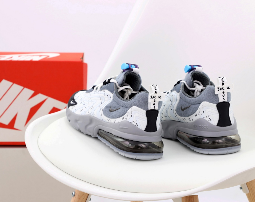 Мужские кроссовки Nike Air Max 270 React Travis Scott Найк Реакт Трэвис ...