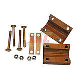 Дерев'яний підшипник соломотряса до комбайна CLAAS, 35мм | 678258 JAG, фото 2