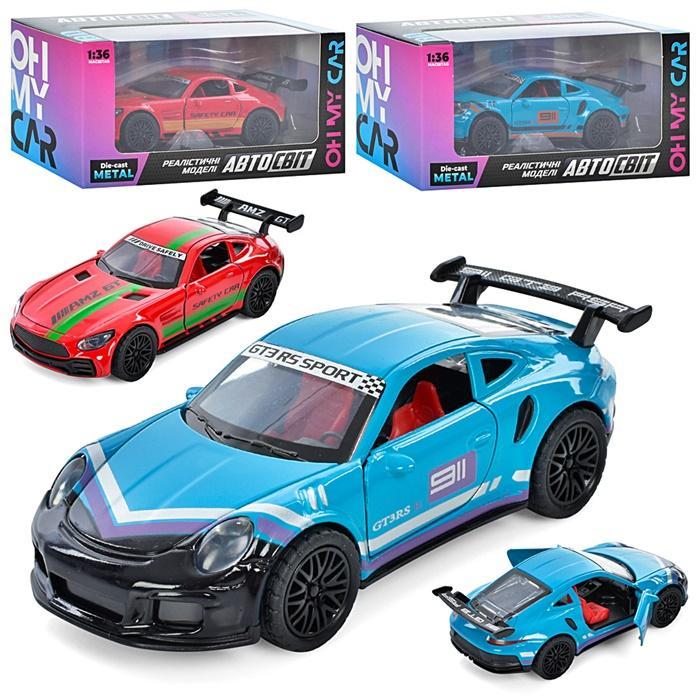 Машина металева MB GTR Porsche (AS-2976)