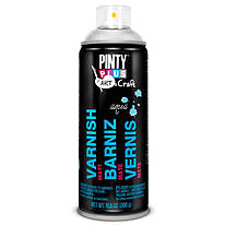 Лак-аерозоль на водній основі Art Craft матовий 400 мл PINTYPLUS, 100176