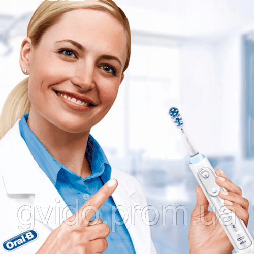 Насадки 2шт Dual Clean EB 417 для зубной электрощетки Oral-B насадка орал би дуал клин браун двойная чистка - фото 8 - id-p1729704640