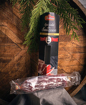 Сиров'ялена ковбаса з пліснявою без сала 200 гр.