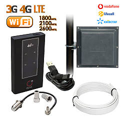 4G інтернет-комплект з Wi-Fi роутер 4G OLAX MF981 та антена MIMO (YUST). До 8 годин на батареї