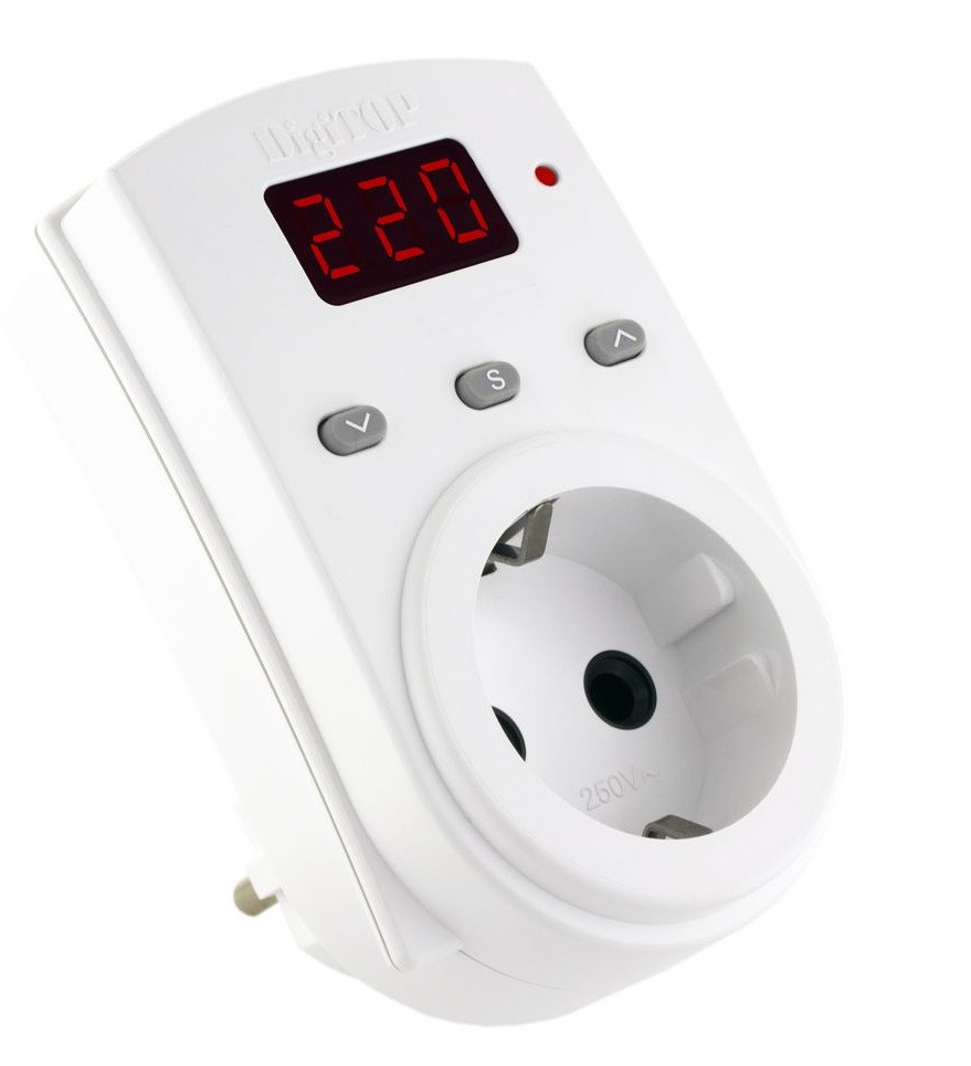 Реле напруги Vp-16AS DigiTOP в розетку