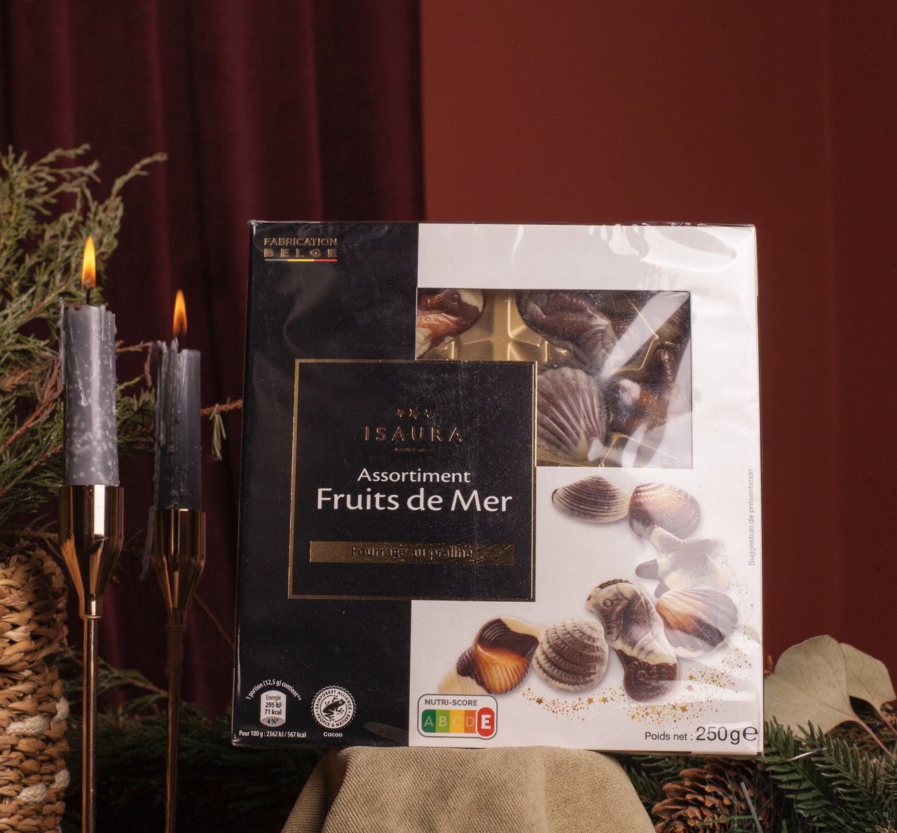 Набір цукерок "Isaura Assortiment Fruits de mer" 250 гр. Франція