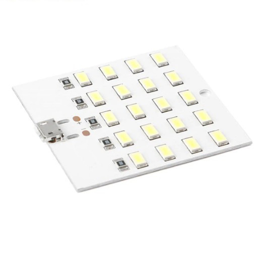 Світлодіодний LED модуль 5V Micro Usb 5730 50x52 мм.