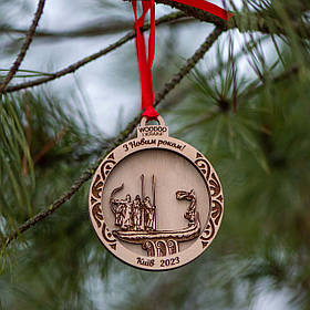 Новорічна іграшка Woodoo Київ 2023 авторський дизайн