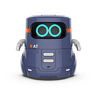Розумний робот з сенсорним керуванням та навчальними картками - AT-ROBOT 2 (темно-фіолетовий)