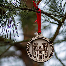 Новорічна іграшка Woodoo Рівне 2023 авторський дизайн