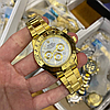 Чоловічий годинник Rolex Daytona золотий Ролекс Дайтона металеві сталеві, фото 10
