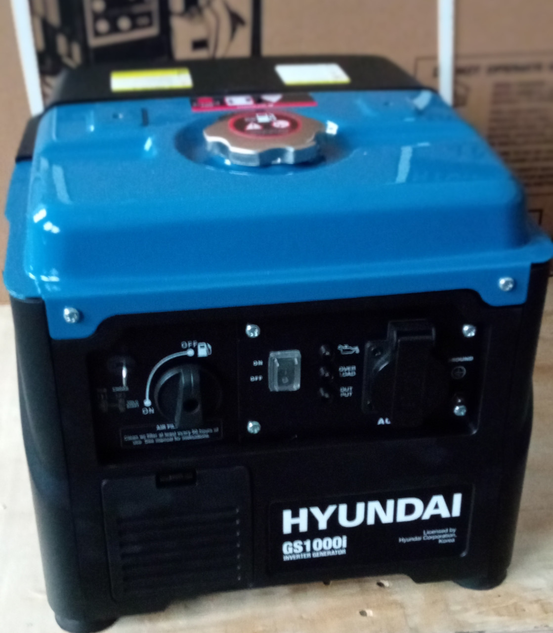 Інвенторний (бензиновий) генератор GS1000i (0.8кВт) HYUNDAI
