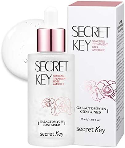 Сироватка для обличчя з трояндовою водою і фільтратом галактомісину Secret Key Starting Treatment Rose Ampoule 50 мл