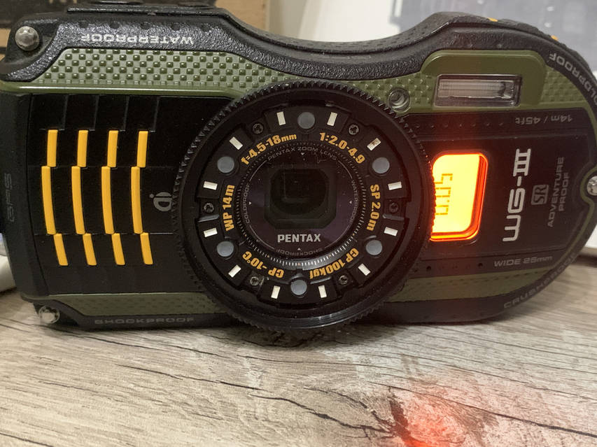 Фотоаппарат водонепроницаемый Pentax Optio WG-3 GPS Green Япония