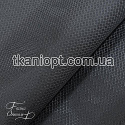 Тканина Тканина оксфорд 340d pu ромб чорний (155 gsm)