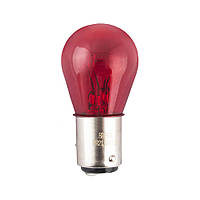 Лампи червоні PR21W 12V 21W BAW15s RED (2шт) Brevia 12326B2