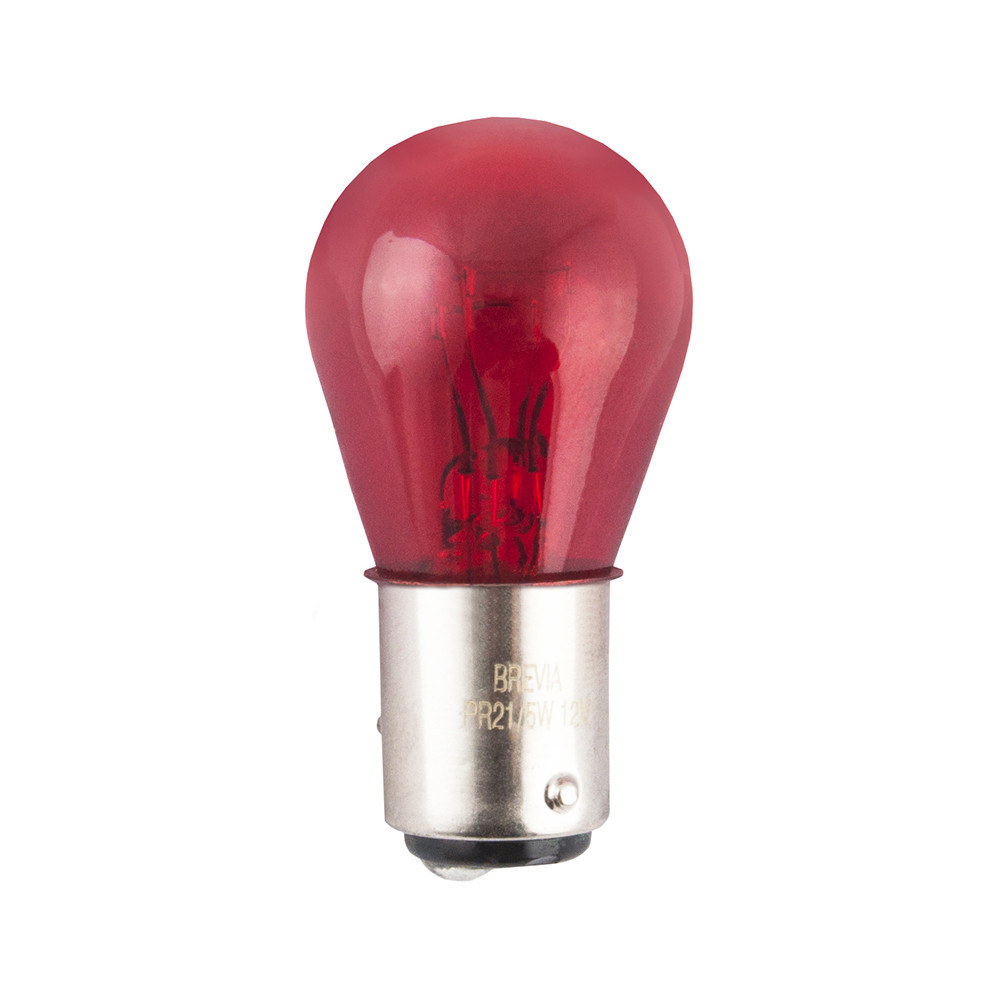 Лампы Красные PR21W 12V 21W BAW15s RED (2шт) Brevia 12326B2 — Купить ...