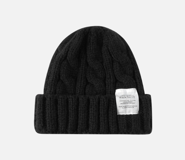 Шапка в'язана, шапка біні,жіноча шапка,чоловіча шапка,гаряча шапка,правий убір,чорна шапка