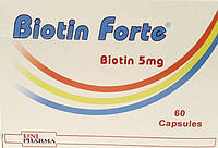 Биотин форте 5 мг Biotin Forte 60 капсул Египет