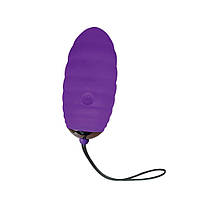 Віброяйце Adrien Lastic Ocean Breeze 2.0 Purple, пульт ДУ, дуже потужний мотор, 10 віброрежимів