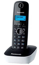 Радіотелефон DECT Phone Panasonic KX-TG1611UAW, Black White  (код 48372)