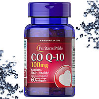 Puritan's Pride CO Q-10 100 mg 60 softgels (100 мг 60 гелевих капсул)