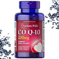 Puritan's Pride CO Q-10 200 мг 120 гелевих капсул
