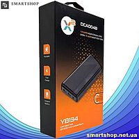 Портативное зарядное устройство Dexim X2 YB134 20000mAh, Повербанк на 2 USB выхода, Powerbank Черный