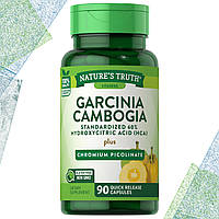 Для похудения Nature's Truth Garcinia Cambogia plus Chromium Picolinate (Гарциния + Хром) 90 капсул