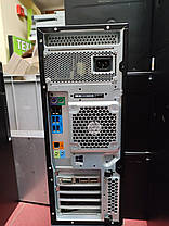 Раб.станція HP/Xeon E5-1630 v3 4 ядер 3.7Hz/32 GB DDR4 ECC/240GB SSD/Quadro K4000 3GB/700W/ DVD-RW, фото 3